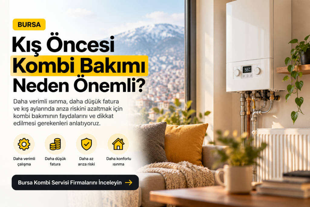 Kış Öncesi Kombi Bakımı Neden Önemli? | Servis16