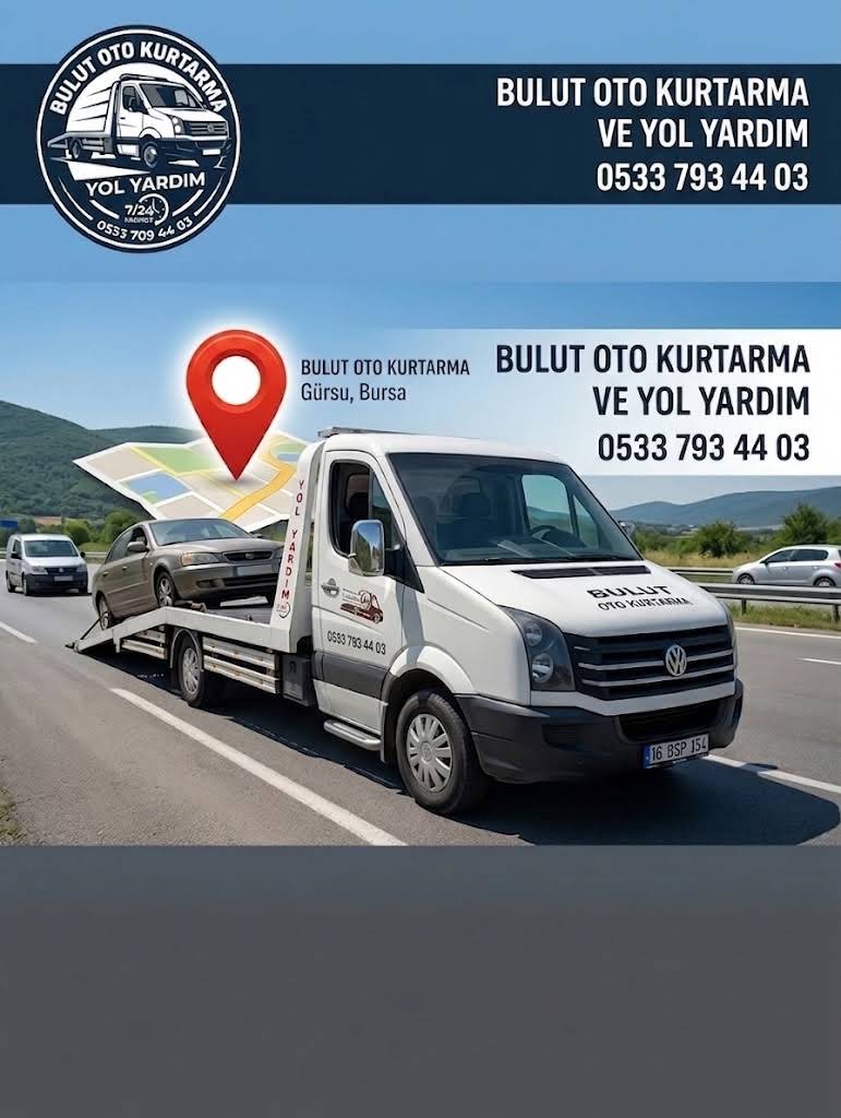 Bulut Oto Kurtarıcı – Yol Yardım ve Çekici Hizmeti